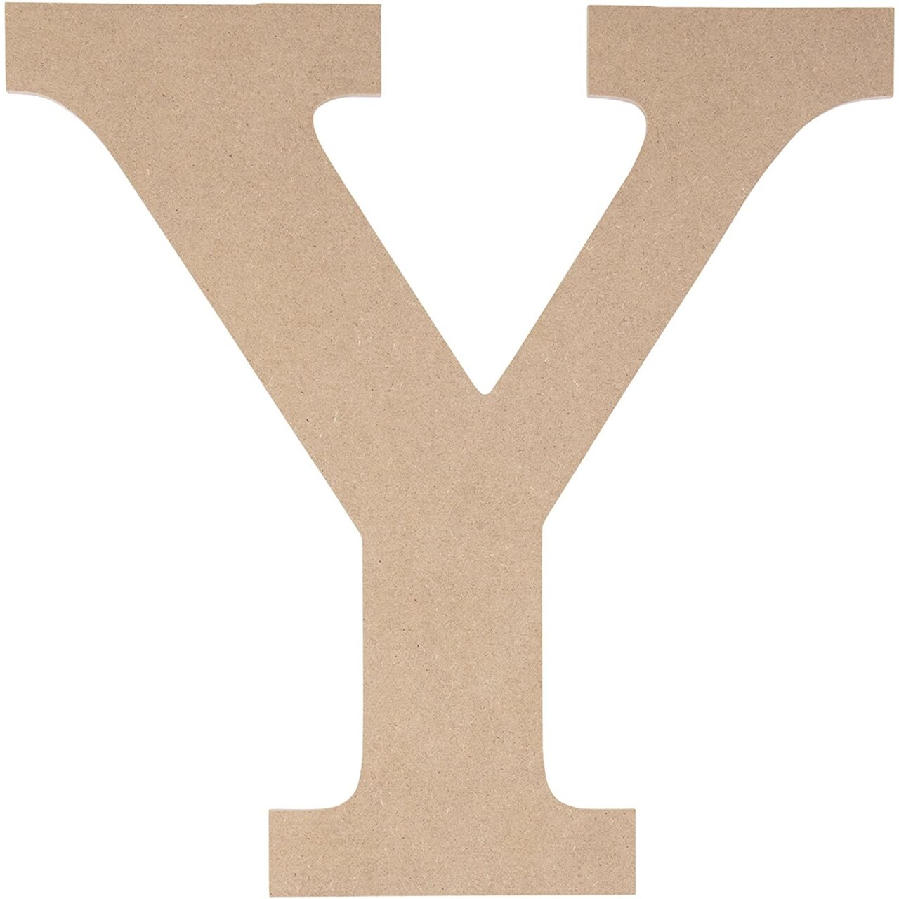 Juvale Unfinished Wooden Letters, Greek Letter Y for Upsilon (11.6 in.)